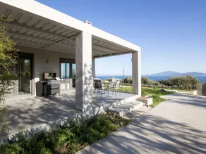 Modern Villa in Nea Agchialos with Garden and Barbecue - Image 3