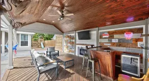 Conroe Family-Friendly 4BR Home with Game Room, Covered Patio & Playset - Image 5