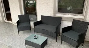 Aschaffapartment 110qm groß, Aschaffenburg für bis zu 11 Personen - 4 separate Schlafzimmer - Mainaschaff - Grill - Terrasse - ruhige Lage - gratis Parken - free Netflix - Image 5