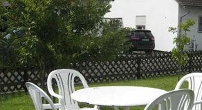 Appartamento totalmente attrezzato con giardino | Vista sul giardino - Image 5