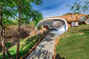 SaffronStays AsanjA Dragonfly - 3 BR India first earth sheltered home - Image 2