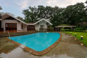 StayVista at Gulmohar Gardens with Gazebo, BBQ - Image 2