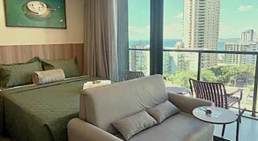 Lofts Luxo Varanda Vista Mar Gyn Piscina na Vitoria VIP Exclusive Gold - Image 2