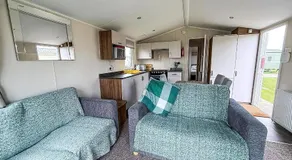 Beautiful Caravan With Decking At California Cliffs In Scratby Ref 50052L - Image 2