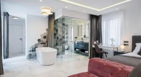 Luxury Villa Velvet Bourbon Split with pool, tennis court & spa - Image 2