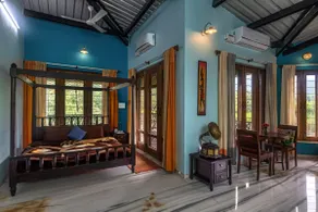 SaffronStays Ambaram - 3BR countryside villa with verandah, bonfire & riverside trails near Imagica & Pali Temple - Image 3