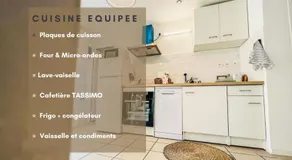 Le Gite 1 - Appartement T2 de 53m2, idéal pro ou couples, coeur de ville et proche GOLFECH - Image 4