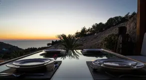 Sunset & Ocean View Villa a Chora - Image 4