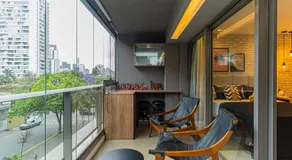 Solenn Studio - Varanda, Vaga e Ar no Brooklin - Image 5