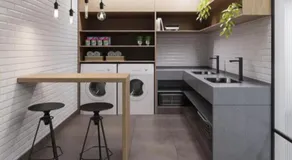 Studio 31 m2 com Terraço Parque Ibirapuera Itaim Bibi - Image 4