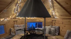 Bridie -rose lodge, with wood fuel hot tub -mini safari -on your doorstep - Image 3