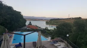 A panoramic flat view the Bilancino's lake - Image 2