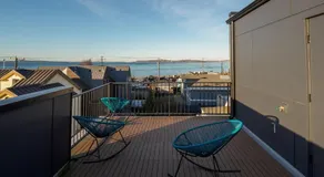 Steps to Alki Beach with Water Views Rooftop deck - Image 3