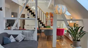 Im Löwental Galeriewohnung an der Ruhr, 2 Schlafzimmer auf 2 Ebenen - Image 5