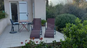 mini villa 19 m2 för 2 personer + luftkonditionering + pool, utsikt över havet och bergen - Image 3