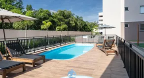 Apartamentos completos a 15min BETO CARREIRO com WI-FI CHURRASQUEIRA em CONDOMÍNIO com PISCINA portaria 24h Ideal para família - Image 4