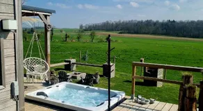 Tiny housse serenity avec jacuzzi et piscine - Image 5