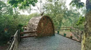 Owl Hut Cosy Ensuite Pod Snowdonia Coast Sleeps 2 - Image 4