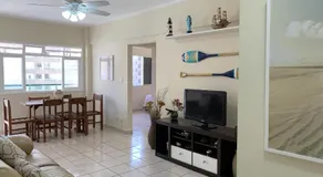 APARTAMENTO NA PRAIA GRANDE A 200 MÉTROS DA PRAIA, CONFORTÁVEL ESPAÇOSO WIFI 350 Mega TV Claro, ÓTIMA LOCALIZAÇÃO - Image 2