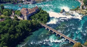Gesamte Unterkunft am Rheinfall für Familien & Paare mit Parking - Image 2