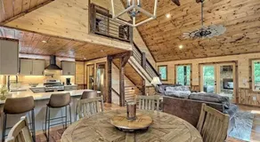 WolfCabin Lux Family Home, Fire Pit, Hot Tub, ADA ramp, ez paved rds - Image 5