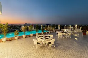 Hotel De Glance - Udaipuri Restaurant I Terrace Swimming pool I Banquet - Image 5