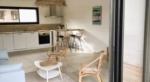Villa Copains, 5 pers, piscine chauffée, 5 mn plage - Image 4