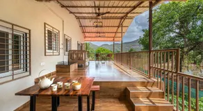 SaffronStays Vyom Farms - 2BR pool villa with orchards, bathtub, lawns & mountain sunrise views, elder-friendly stay - Image 3