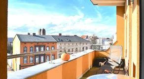 City-Dach-Apartment mit Loggia - Balkon - Kamin - Image 2