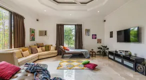 SaffronStays Zuma Villa - 7BR Villa with Heated Pool, Poker Room, Games & Huge Lawn, Pawna - Image 3