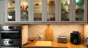Stylisches Maybach Appartement mit Terrasse für 5 Personen, 5 Betten, große Kochinsel, Homeoffice mit 250Mbit WLAN - Image 4