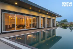 StayVista at Aarna Estate with library, lawn - Image 3