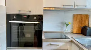 Gemütliche Ferienwohnung Oldenburg City mit Terrasse und Wohnzimmer im Erdgeschoss N28L - Image 4