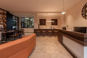 Experience the breathtaking panorama of snow-capped mountains in a luxurious villa. - Image 4