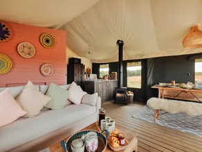 Safari Tent in Stiffkey Valley with Fire Pit - Image 2