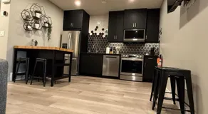 Luxurious and Cozy 1 Bedroom Basement Suite Patio - Image 4
