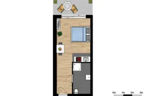 Studio for 2 people, accessible to disabled person - Image 4