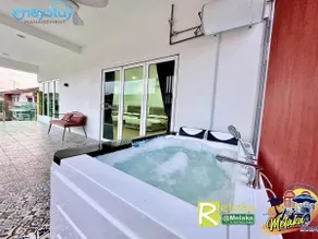 Klebang 4B3B21Pax PooltableKaraoK Jacuzzi TownArea - Image 2