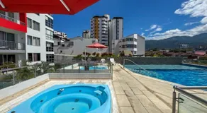 Apartamento con Excelente Vista con Piscina, Jacuzzi, BBQ y Balcón - Image 5