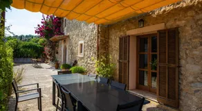 Maison de campagne avec piscine privée, barbecue et jardin | Vue jardin - Image 5