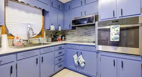 Suite with Smart Tv Fireplace and Mini Fridge - Image 5