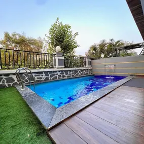 Scarlet 3BHK with Pvt Pool by Stellar Stays - Image 3