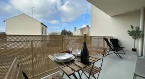 Bleuets studio cosy neuf terrasse proche centre - Image 5