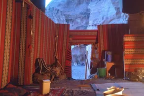 Authentic Bedouin Cave in Little Petra - Image 3