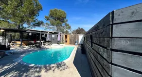 La yourte de Nîmes, spa , piscine chalet bois - Image 5
