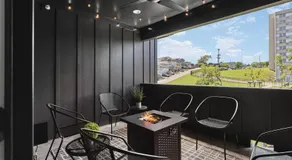 Patio FirePit Garage Walk to Belmont 12 South, Restaurants and More - Image 3
