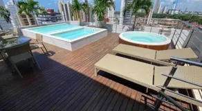 Lindo Flat no Manaira Apart Hotel 502A - Image 2