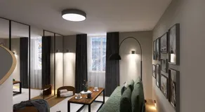 Modern City Apartment 3 Bedrooms, Balcony & Free Parking - Image 3