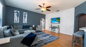 A Wave From it All! Pet friendly, Private heated pool home with fire pit! - Image 2