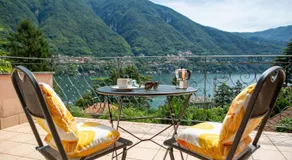Villa Dolce Lake Views Outdoor Terrace Dining - Image 3